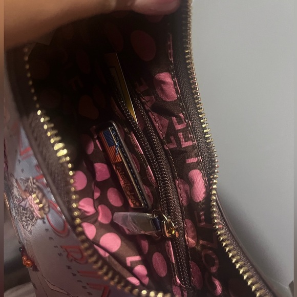 Nicole Lee Santorini Hobo Bag - Blue and White - Picture 5 of 6